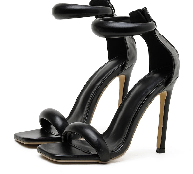 Luxe Bubble Strap Heels
