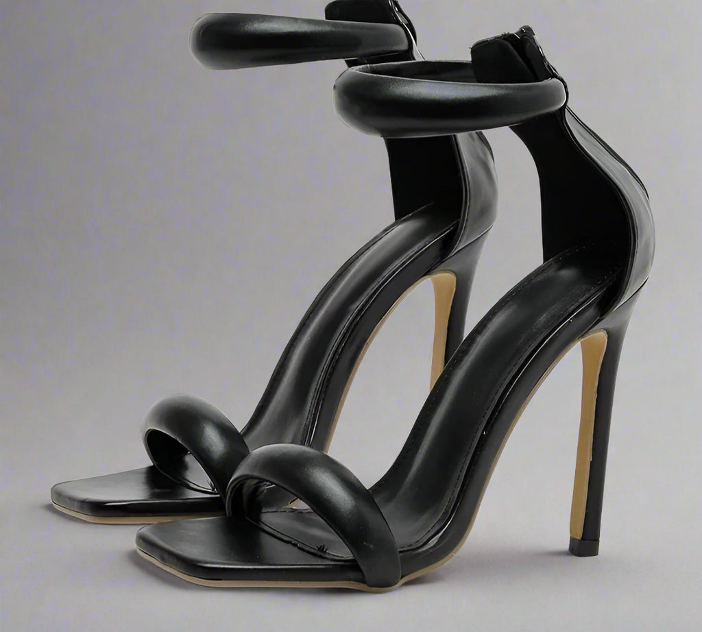 Luxe Bubble Strap Heels